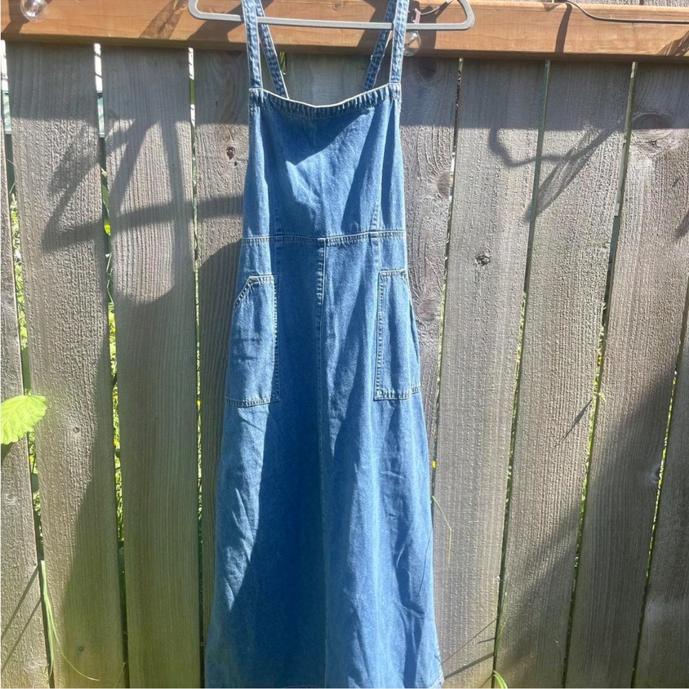 Denim Apron Dress
